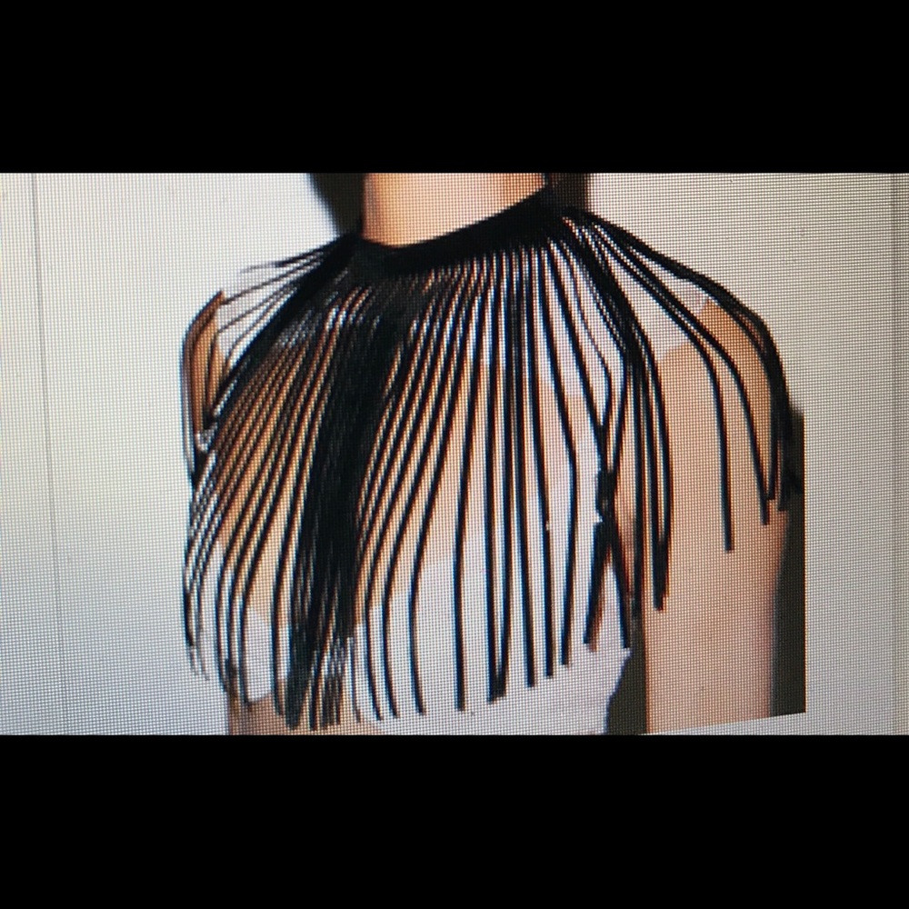 Tassel Choker Necklace